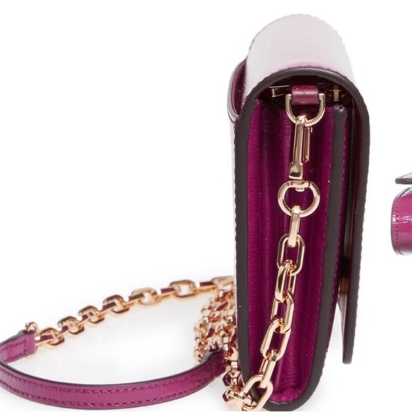 Tory Burch Leather Wallet on chain - Picture 4 of 4